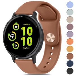 Meliya Bands Compatible with Garmin Vivoactive 5 / Vivoactive 3 Watch Band, Garmin Venu 2 Plus / Venu Sq / Venu Watch Bands Women Men, Soft Silicone Sport Replacement Strap for Garmin Vivoactive 5,