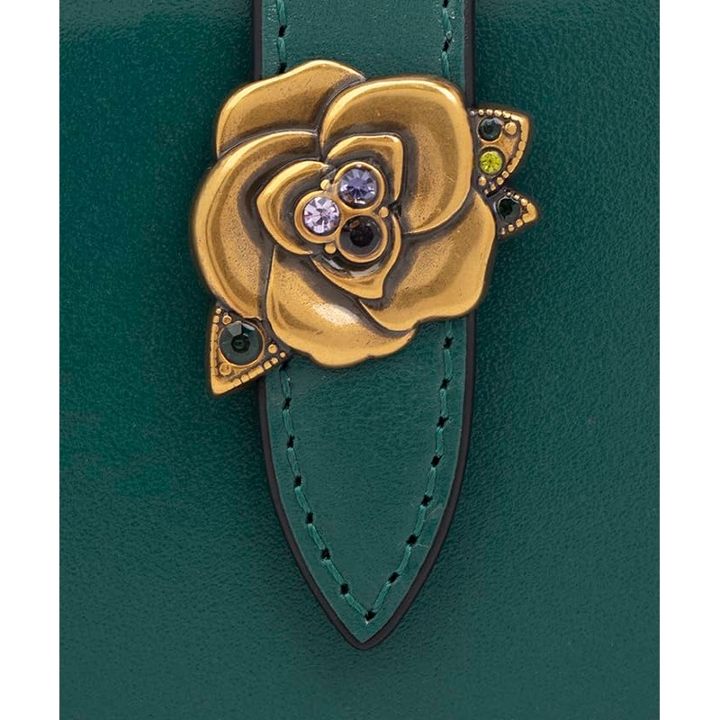 [ANNA SUI] Bourbon Bi-Fold Wallet, green