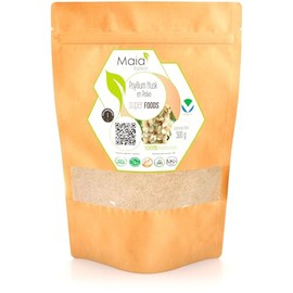 Psyllium Husk en Polvo 100% Natural (500 g) | Fibra Soluble de Alta Pureza | Apoyo Digestivo y Saciedad | Sin Gluten | Maia Orgánicos