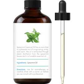 Handcraft Blends Spearmint Essential Oil – 1 Fl Oz – 100% Pure and Natural – Premium Grade Essential Oil for Diffuser and Aromatherapy, Skin, Massage, Candle and Soap Making Fragrance