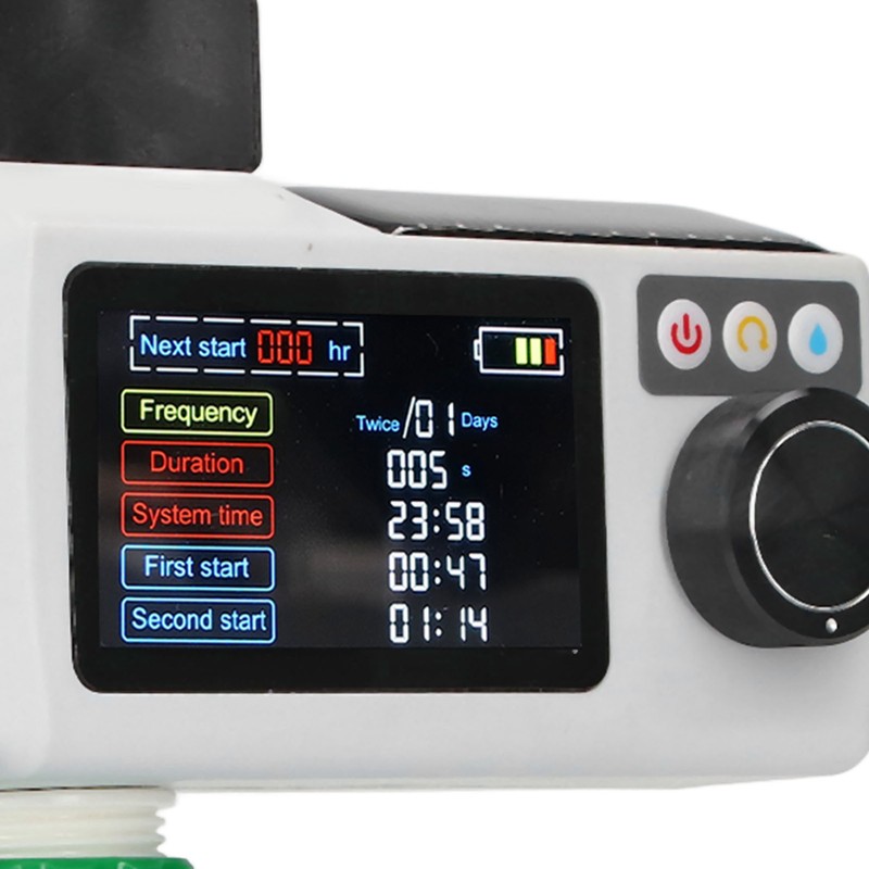 Solar Irrigation Timer 1.2V Ni MH Rechargeable Battery Rain Detection