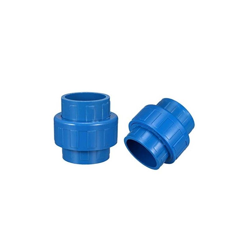 uxcell 40mm X 40mm PVC Pipe Fitting Union Solvent Socket