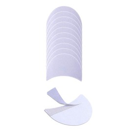 Pack of 100 Patches Eyeshadow Stencils, Makeup Eye Pad Stickers, White Soft Lint Under Straps, False Eyelash Extension, Unique Fleece Eye Patch Tint Make Up Tool Lip Powder