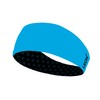 Sports Headband - Sustainable, Elastic, Unisex (Blue & Black)