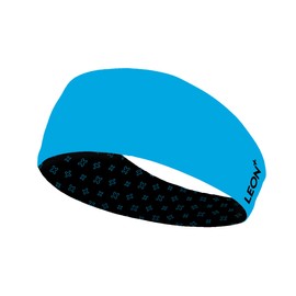 Sports Headband - Sustainable, Elastic, Unisex (Blue & Black)