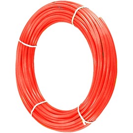 Neo-Pure - 1/4" OD LLDPE Polyethylene Tubing(.170 ID) Pneumatic Hose Pipe Tubing Air Hose for Air Line Tubing or Fluid (25FT. Red)