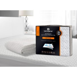 Bedgear Queen Dri-Tec Protector de colchón  Impermeable, Transpirable, Lavable, Compatible con Base Ajustable, Almohadilla Ajustable de Bolsillo...   