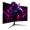 ZZA 27" Curved Gaming Monitor, Support 240Hz，Up to 280Hz, FHD