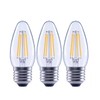 Ceybo LED B11 Bulbs E26 Base 60W Equivalent Daylight Dimmable