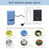 Ecowitt GW1100 Wi-Fi Weather Station Sensor Gateway with Temperature, Humidity