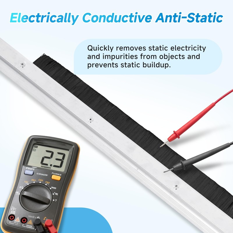YUCHENGTECH Anti-Static Brush Static Elimination Brush Electrostatic Eliminator Static Remover