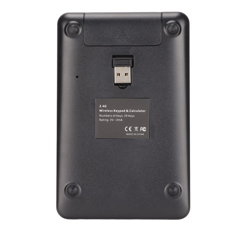 Calculator Number Pad Calculator Function 29 Keys 2.4GHz Wireless USB