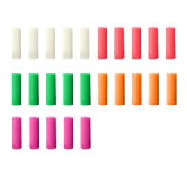 25 Pieces Aligner Chewies, Orthodontic Dental Chewies Resuable Aligner Tray Seaters Chewies Retainer Chewies Teeth Straightening Kit for Aligner Chompers Aligner Trays Seater Mint Scent (Multicolor)