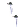 BESPORTBLE 2 Pcs Pool Baby Turtle Shape Floating Indoor/Outdoor Temperature