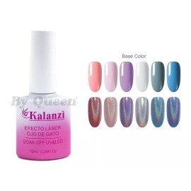 Kalanzi Top Coat  Efecto Unicornio | Galaxy | Ojo De Gato | 1 Pz