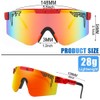 Polarized Sports Sunglasses The Original Sunglasses Wide Fit Blue Lens