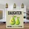 Stuff4 Birthday Cards for Daughter - Nothing Com-Pears - Funny
