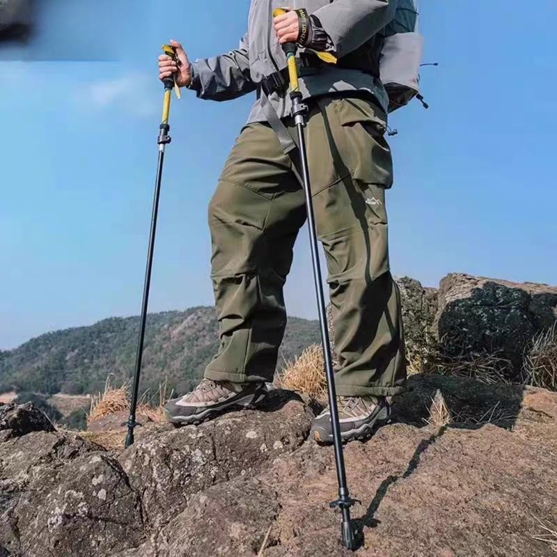 Multifunctional Trekking Pole: Sturdy, Safe & Comfortable for All Terrains