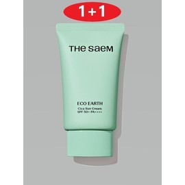 The Saem [Moda Outlet][The Saem] 1+1 Sun US Ulsan Branch 1+1 Eco Earth Cica Sun Cream 50g+50g / [모다아울렛][더샘]1+1 선 US 울산점 1+1 에코 어스 시카 선 크림 50g+50g