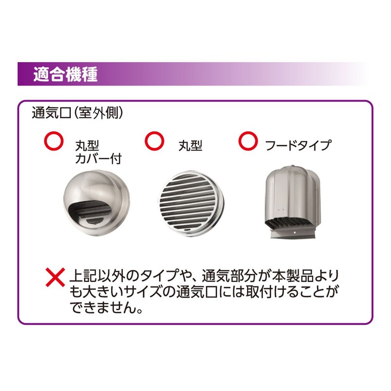 Toyo Aluminum S5403 Dust Removal Filter, Ventilation Fan, Outdoor, Just