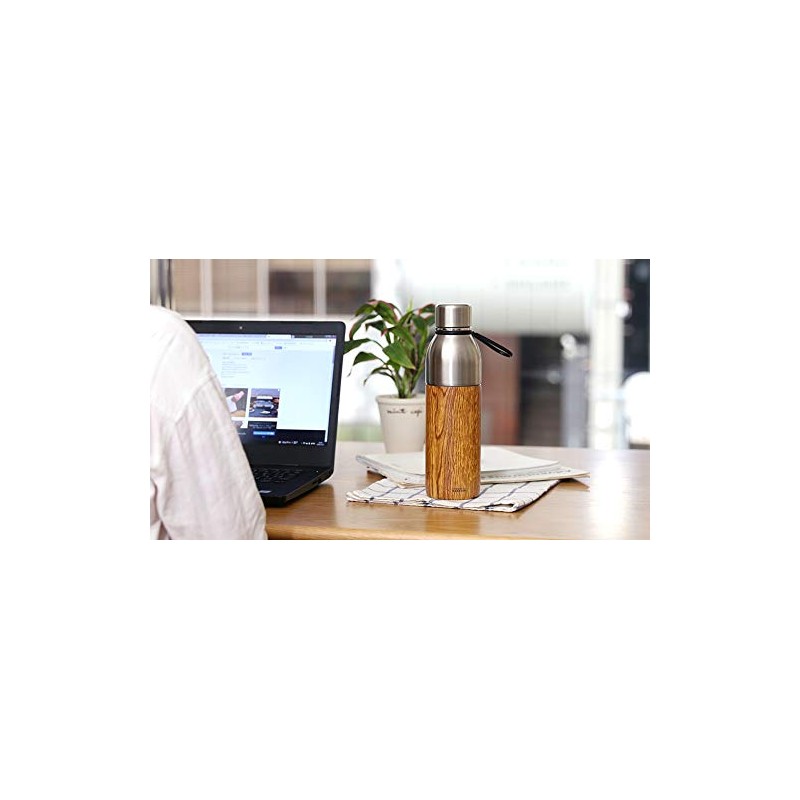PRISMATE PR-SK020 (RT (Retro) Washable 2-Way Stainless Steel Bottle with