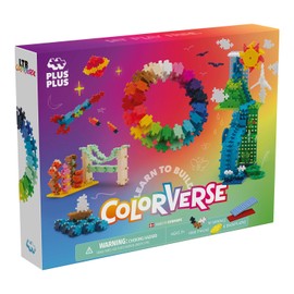 Plus Plus - Learn to Build Colorverse | Toy from 5 Years Boys | Construction Toy from 5 | 3D Puzzle Children | Puzzle from 5 | Plus-Plus Building Blocks