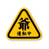 Reflective Sticker Workshop Old Man Driving Sticker, Retroreflective, Weatherproof 5