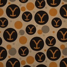 GRAPHICS & MORE Yellowstone TV Show Brand Premium Kraft Gift Wrap Wrapping Paper Roll