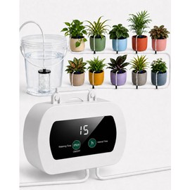 Bamworld Automatic Watering System for 10 Potted Plants Indoor