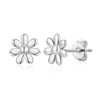 Philip Jones Silver Plated Daisy Earrings