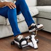 2pcs Ellipse Leg Exerciser Machine Pedal Straps, Traction Bands for