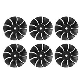Motor Blades, ABS Low Noise Cooling Fan Air Compressor Pump Replacement Accessories with 3D Curved Propellers for Air Compressor and Pump Accessories