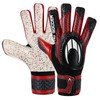 HO Soccer Initial Arena NG Red Goalkeeper Gloves, Unisex Kids,