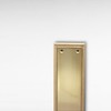 5mm Heavy Duty Solid Cast Brass Georgian Finger Plate Door