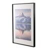 wyooxoo 24x36 Picture Frame Black Poster Frame,Display Pictures 20x30 with