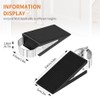 Geila Door Stop Wedge 2 Pack Large Heavy Duty Rubber