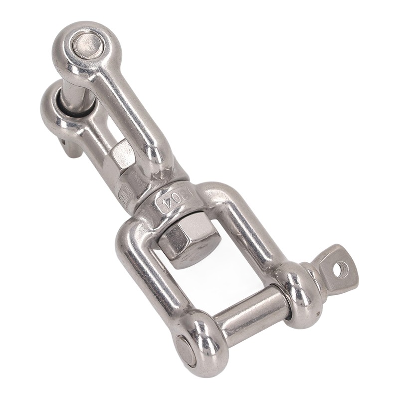 304 Stainless Steel Double Jaw Shackle Rustproof Universal Jaw Anchor