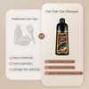 Champú para teñir el cabello 3 en 1 A diferencia