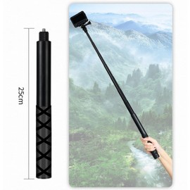 1.5M Extension Selfie Stick for Insta 360 X4, X3, ONE RS, GO 2, ONE X2, ONE R, ONE X, Invisible Extension Pole, with 1/4" Screw, 9.84"-59.06"