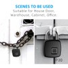 P30 Smart Keyless USB Rechargeable Lock Biometric Fingerprint Padlock Anti
