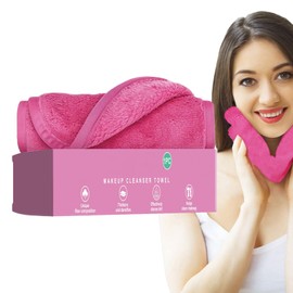 Facial Cleansing Cloths - Comfortable Makeup Removal Cloths,Makeup Remover Tool, Light Weight Face Cleansing Cloth for Removing Foundation, Mascara