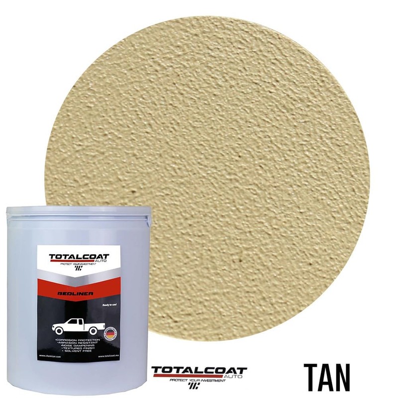 Total Coat Roll On Truck Bed Liner Paint; Heavy Duty