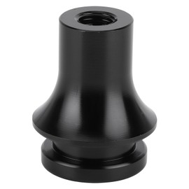 Shift Knob Boot Holder Retainer Jam Nut Adapter M10x1.5 for HandGear Shifter Lever(Black )