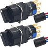 Rotary Switch 16MM Selector Switch 3 Position Select Switch Knob