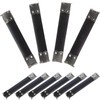 Healifty 10pcs 9cm Metal Internal Flex Frames Handbag Hinges Spring