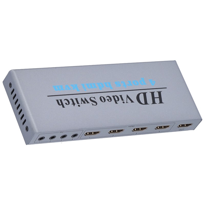 KVM Switch 4 Input 1 Output 4 Port HighDefinition Multimedia