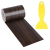4" X33' Size Realistic Wood Grain Repair Tape, Self Adhesive