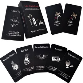 Love Oracle Cards,Twin Flame Oracle Cards,Tarot Cards for Beginners,Covers Twin Flame,Soulmate and Romantic Relationships,Guide You on The Journey of Love