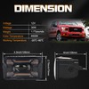 OCHYIT - Luces antiniebla LED F150 con luz antiniebla ámbar