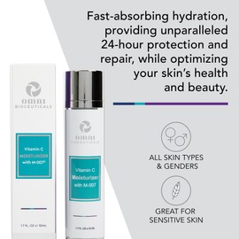 Omni Bioceuticals Daily Revitalizing Moisturizer with Vitamin C & M-007®, 50ml